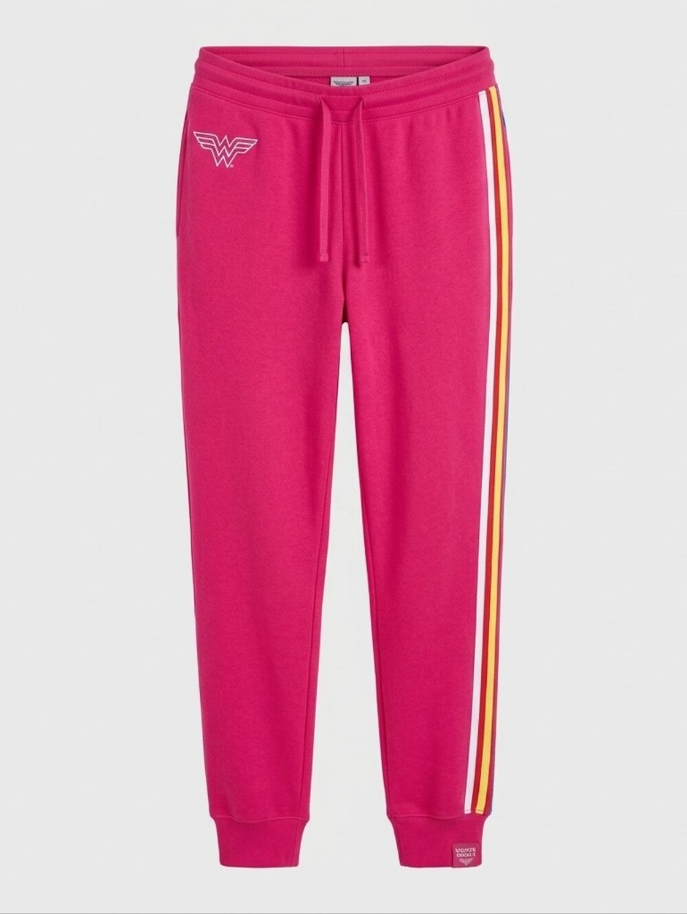 Wonder Woman DC Red Sweatpants Unisex Graphic Lounge Pants Size XL NWOT